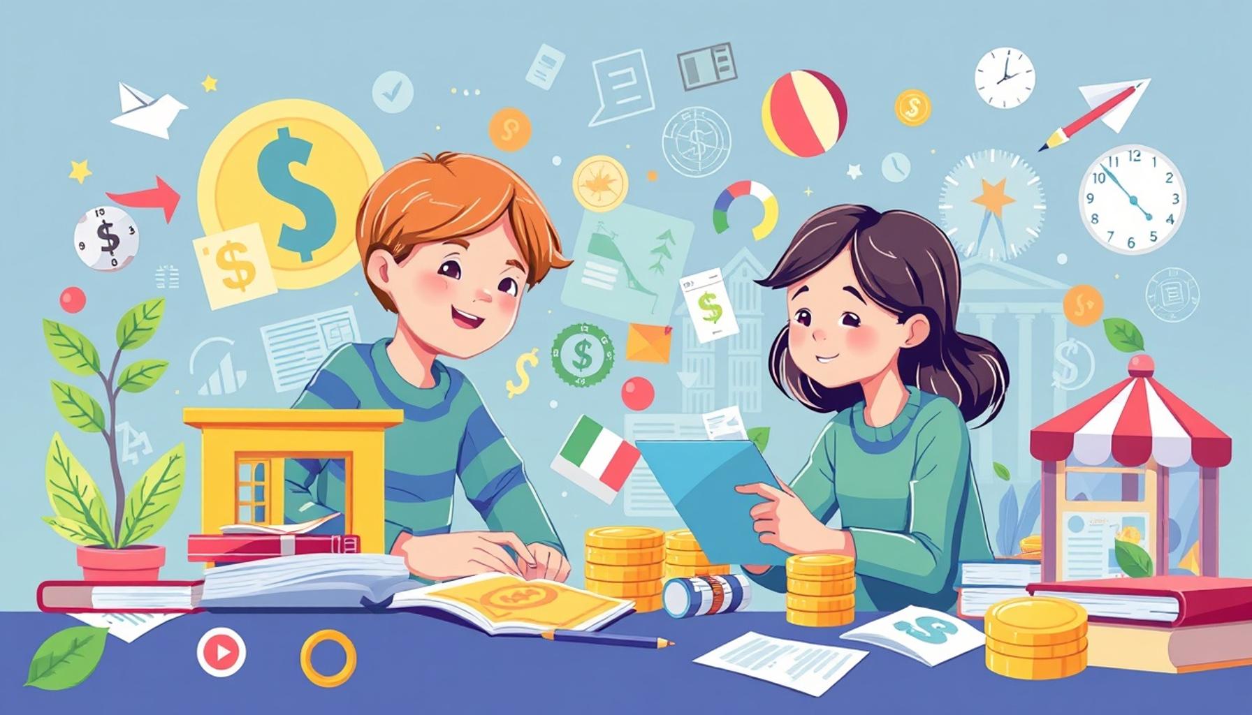 Le rôle de la planification budgétaire dans l&rsquo;éducation financière des enfants français